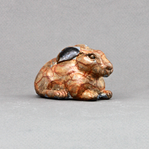 Click to view detail for FL152 Rabbit Bronze 4x2x2 $375